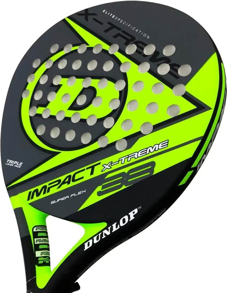 (EU) Ракетка для падел тенниса Dunlop Impact Hl Yellow