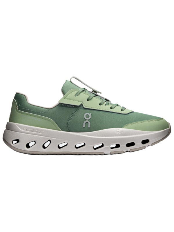On THE ROGER Tennis Shoes Men's Low Top Green