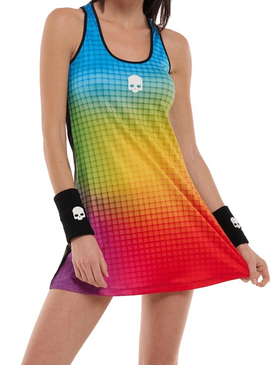 Платье женское Hydrogen Spectrum Tech Dress Padel W, Черное (XS)