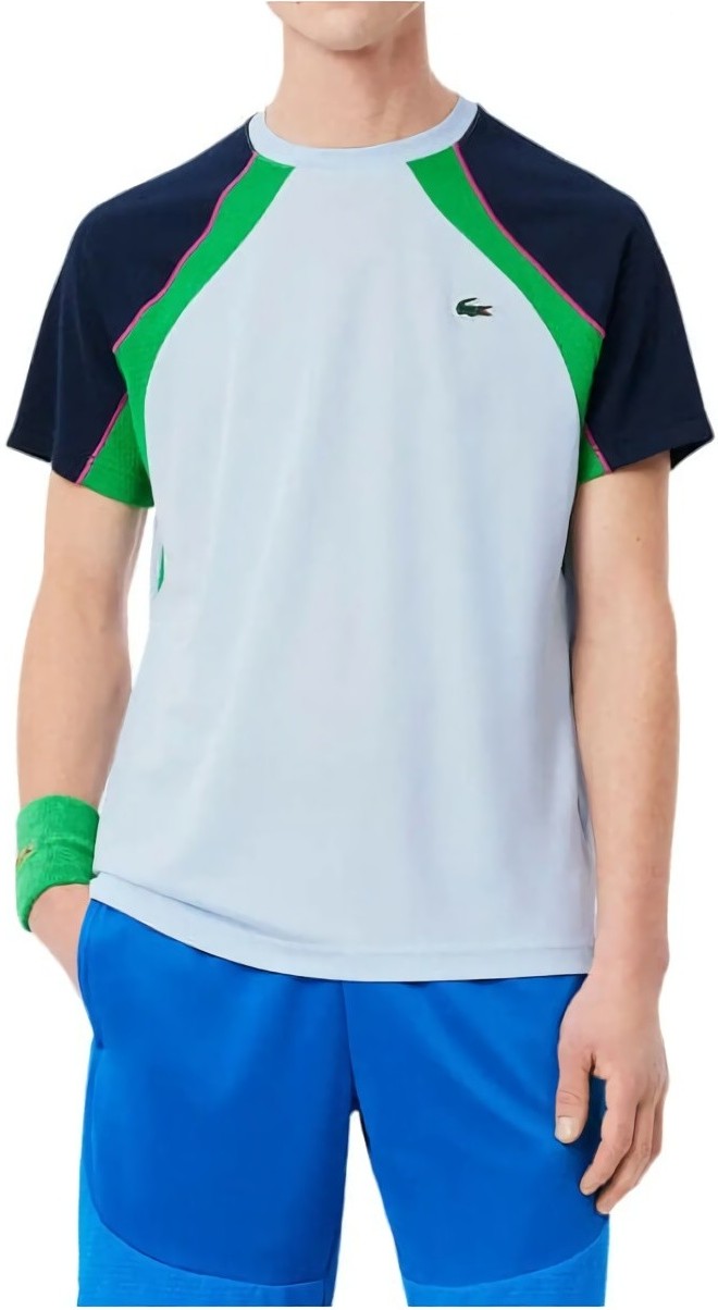 (EU) Футболка мужская Lacoste Players Collection, Зеленая (S)