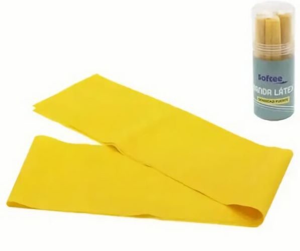 (EU) Резинка для тренировок Softee, 0018136, Желтая