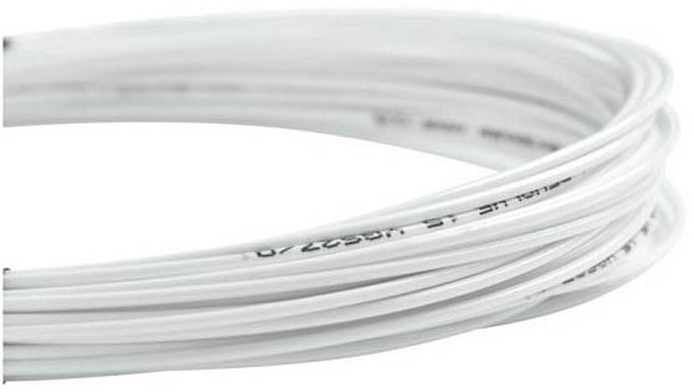 Струна для тенниса Wilson REVOLVE SPIN 17 WHITE, Белая (12 м)