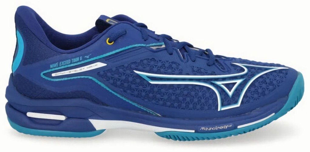 (EU) Кроссовки мужские Mizuno Wave Exceed Tour 6 CC, 61GC2474, Тёмно-Синие (р. 45)