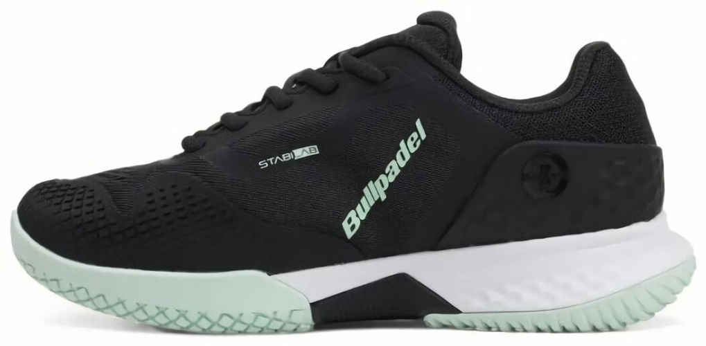 (EU) Кроссовки женские Bullpadel Pearl Vibram 25V, CM57006000, Черные (р. 38,5)