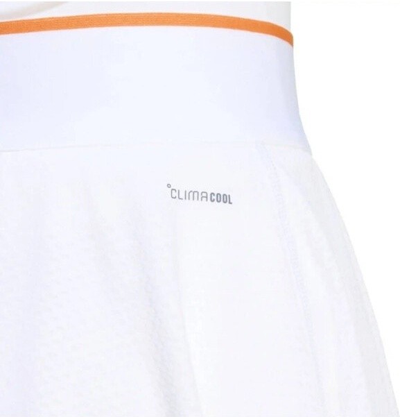 (EU) Юбка женская Adidas Australian Open Pro, Белая (S)