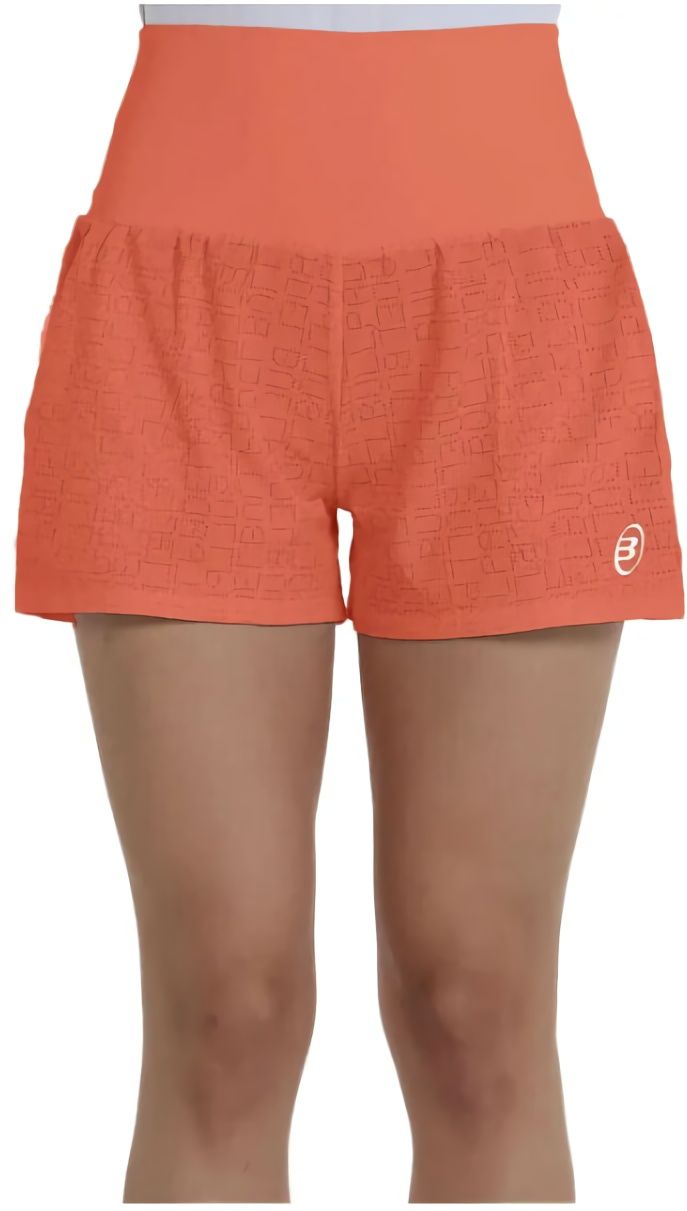 (EU) Шорты женские Bullpadel POL WOMEN'S SHORT SHORTS, Оранжевые (XS)