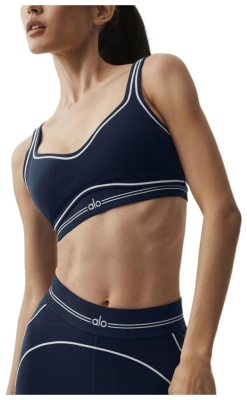 (CN) Нижнее белье женское Alo Yoga Sports Underwear, Чёрное (2XS)