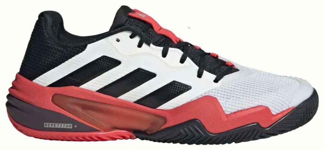 (EU) Кроссовки мужские Adidas Barricade M Clay, JH9015, Бело-Красные (р. 46,6)
