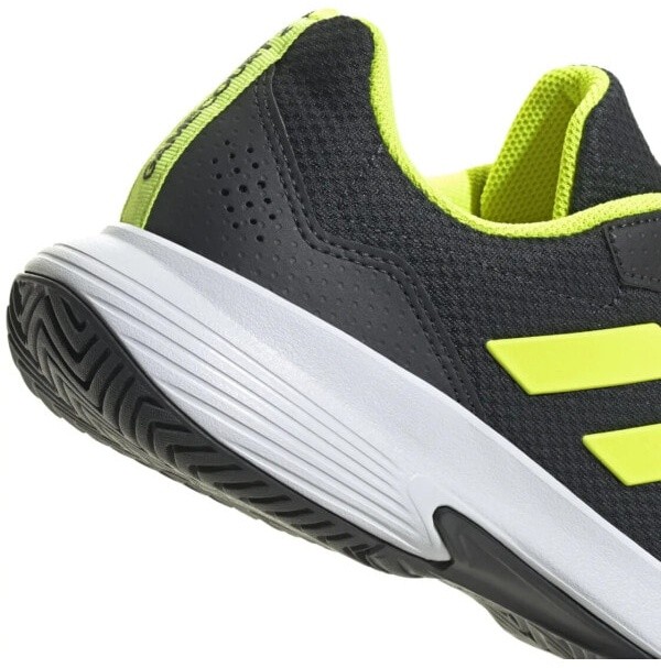 (EU) Кроссовки мужские Adidas Gamecourt 2, JH9013, Черные (р. 45,3)