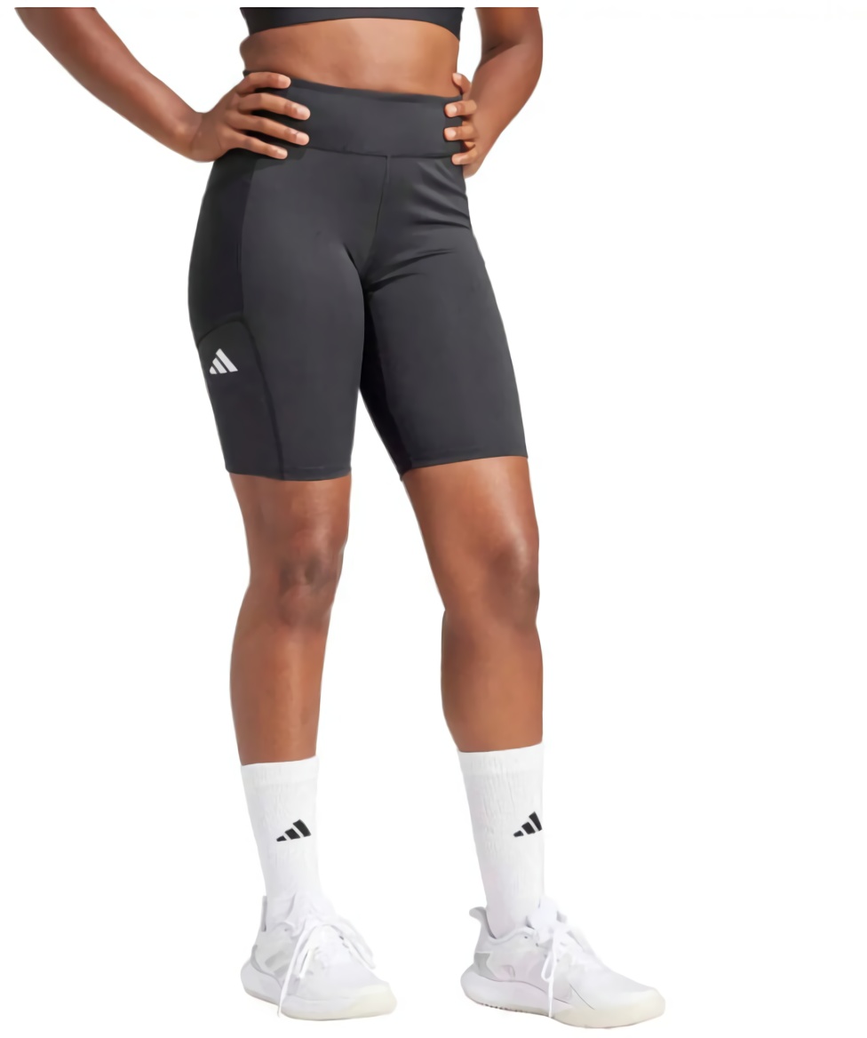 (EU) Леггинсы для девочек Adidas MATCH SHORT, Чёрные (L)