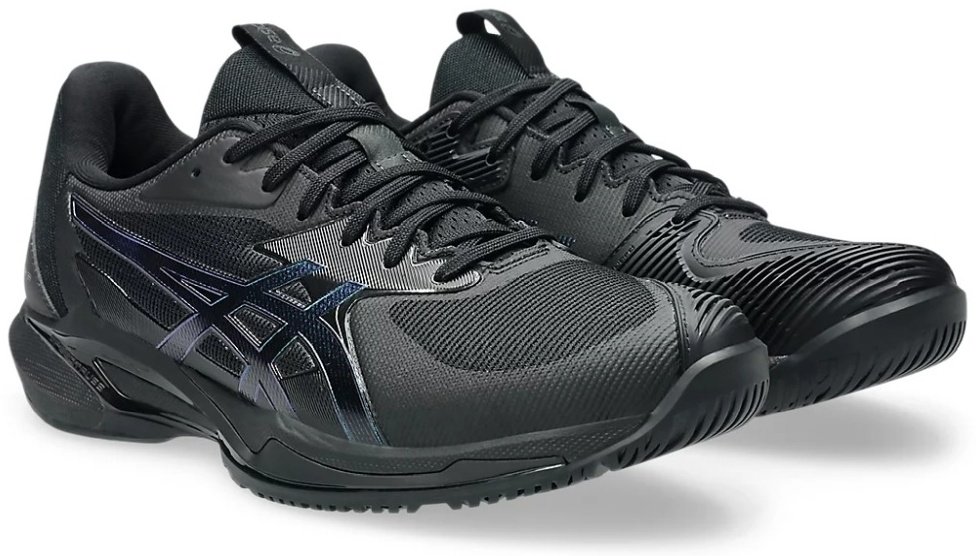 Кроссовки мужские Asics Solution Speed FF 3, Черные, с технологией Flytefoam (р. 40,5)
