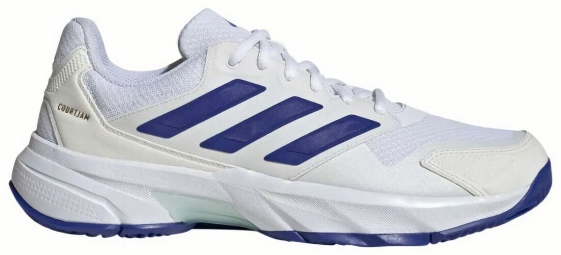 (EU) Кроссовки мужские Adidas Courtjam Control M, IF9136, Белые (р. 46,6)