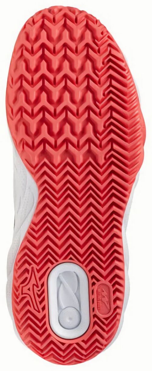 (EU) Кроссовки женские Mizuno Wave Enforce Court CC, 61GC2436, Бело-коралловые (р. 40,5)