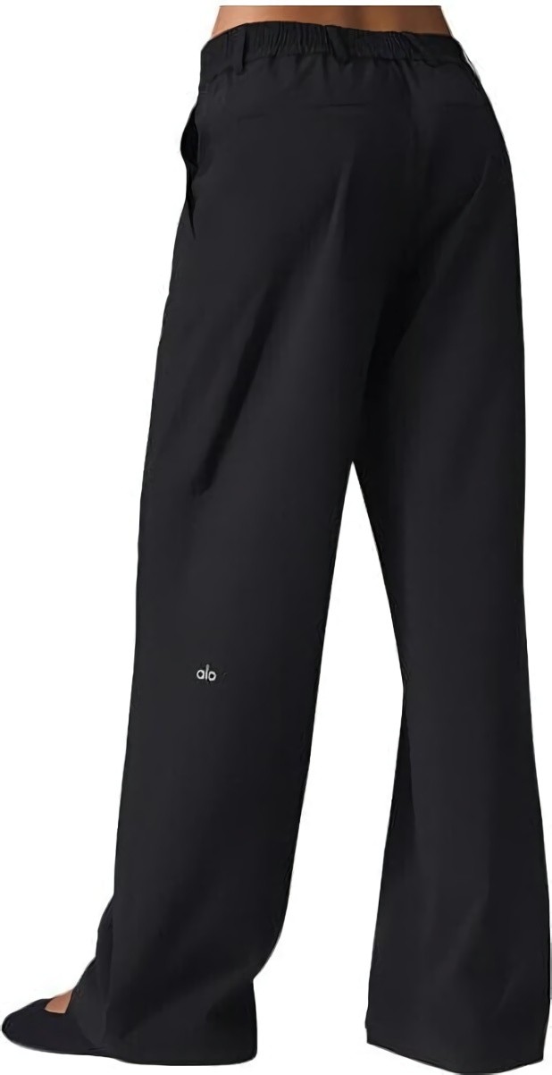 (CN) Штаны женские Alo Yoga High Waist Pursuit Trouser w51436r, Чёрные (S)