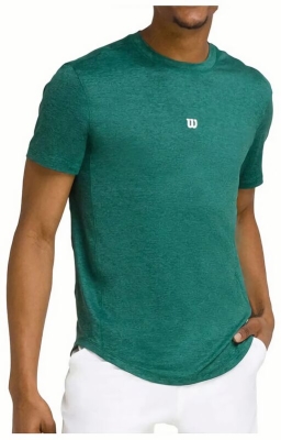(EU) Футболка мужская Wilson Everyday Performance, Зелёная (2XL)