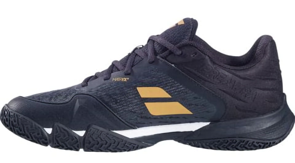(EU) Кроссовки мужские Babolat Permura 3 Black 3A0S26B752, Чёрные (р. 44.5)