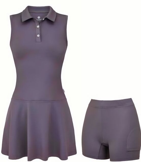 Платье Valency Sport Royal Match, Пурпурно-серое (M)