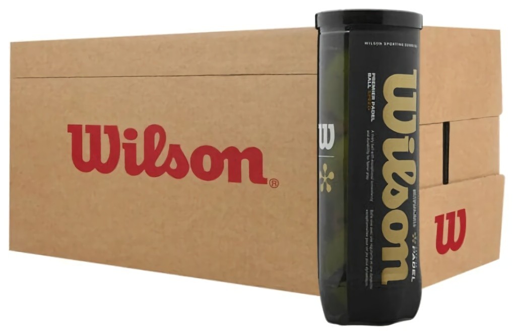 (EU) Мячи для падел тенниса Wilson Premier Padel Speed, 24 банки (3 шт в банке)