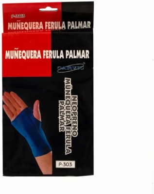 (EU) Фиксатор запястья правый Softee, P0303.028, Синий (XL)