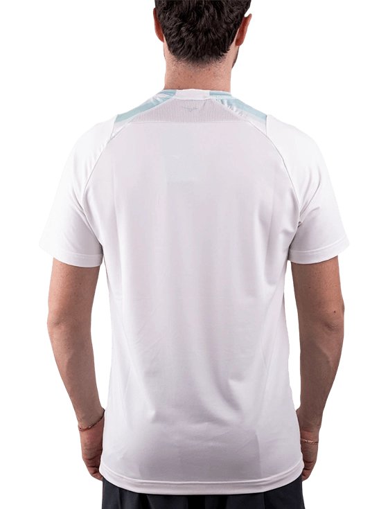 Футболка мужская Mizuno Frontier Shadow Tee M, Белая (S)