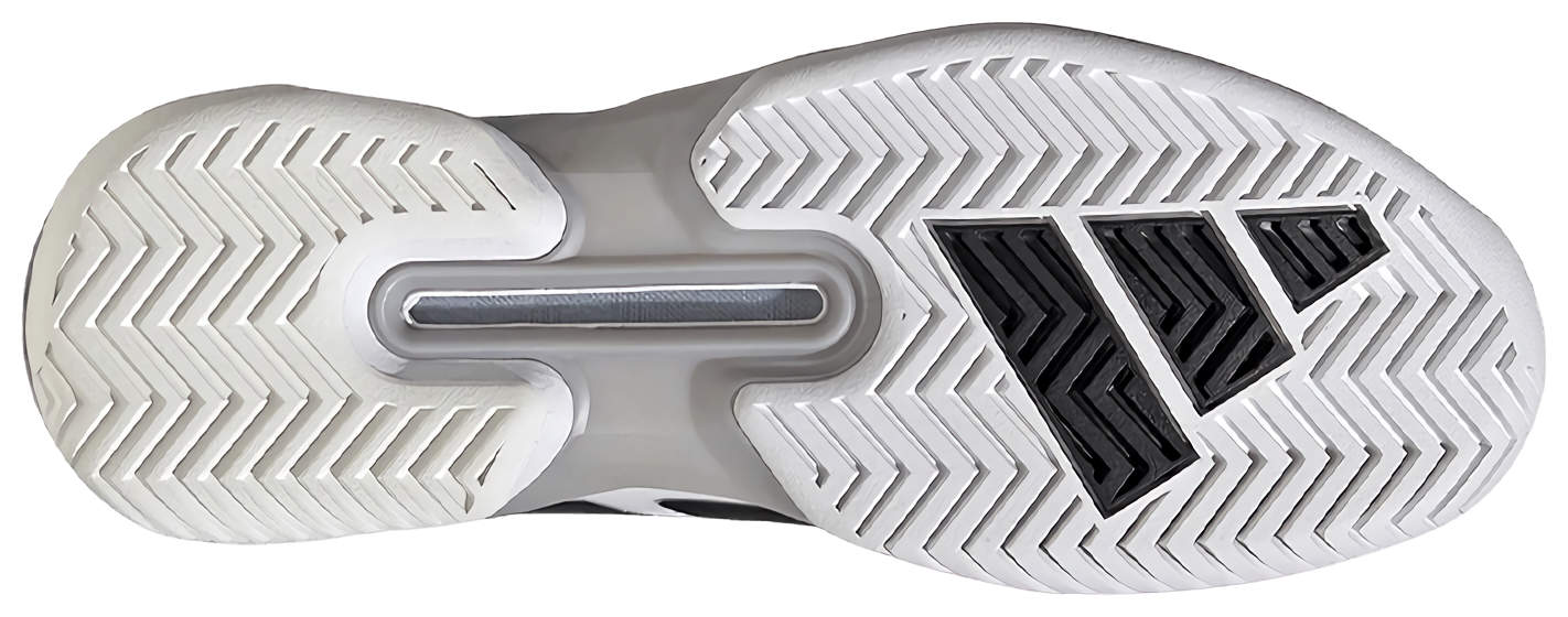 Кроссовки мужские Adidas Adizero Ubersonic 5 M, Белый/Черный/Серебро (р. EUR 44)