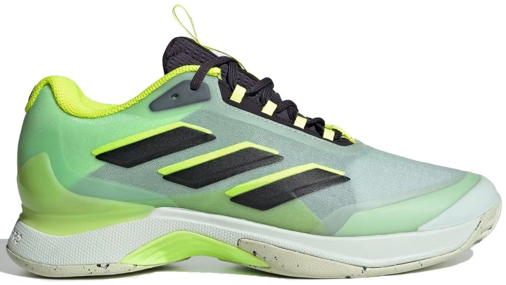 Кроссовки женские Adidas Avacourt 2, Зелёные/Чёрные, из переработанных материалов (р. 39)