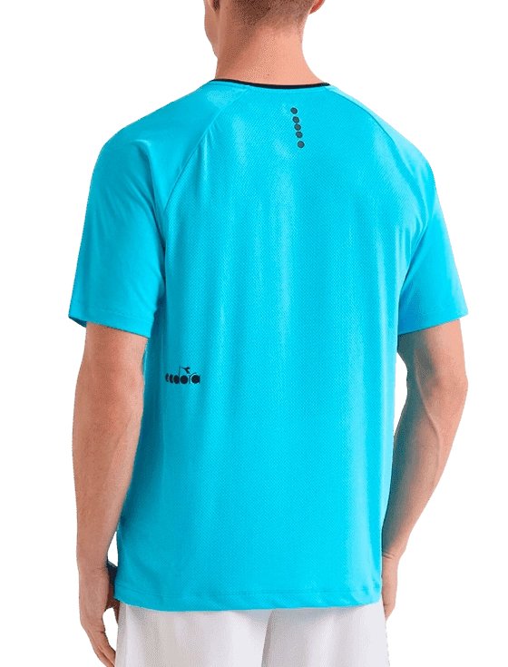 Футболка мужская Diadora SS T-Shirt Tennis M, Голубая (S)