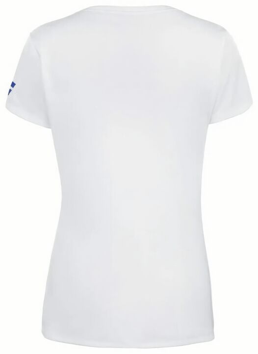 (EU) Топ женский Babolat Play CS 3WP2011 без рукавов, Белая (2XL)