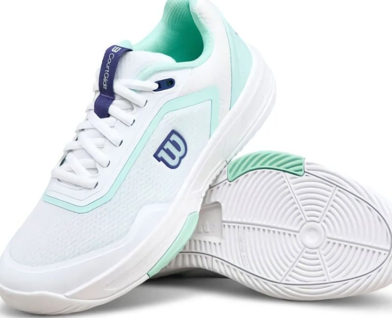 (EU) Кроссовки женские Wilson Courtglide Padel Green Women Wrs340970, Белые (р. 42 2/3)