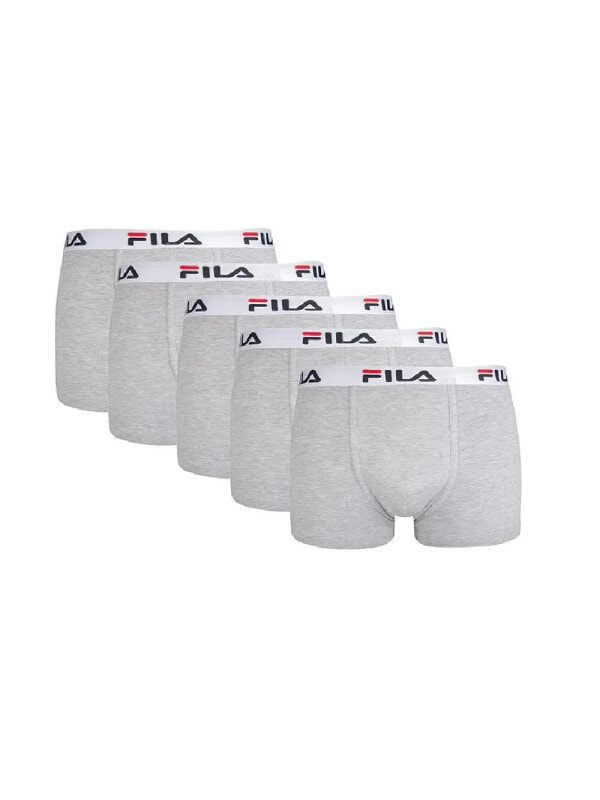 (EU) Боксеры мужские Fila FU5016/5 400, 5 пар, Серые (M)