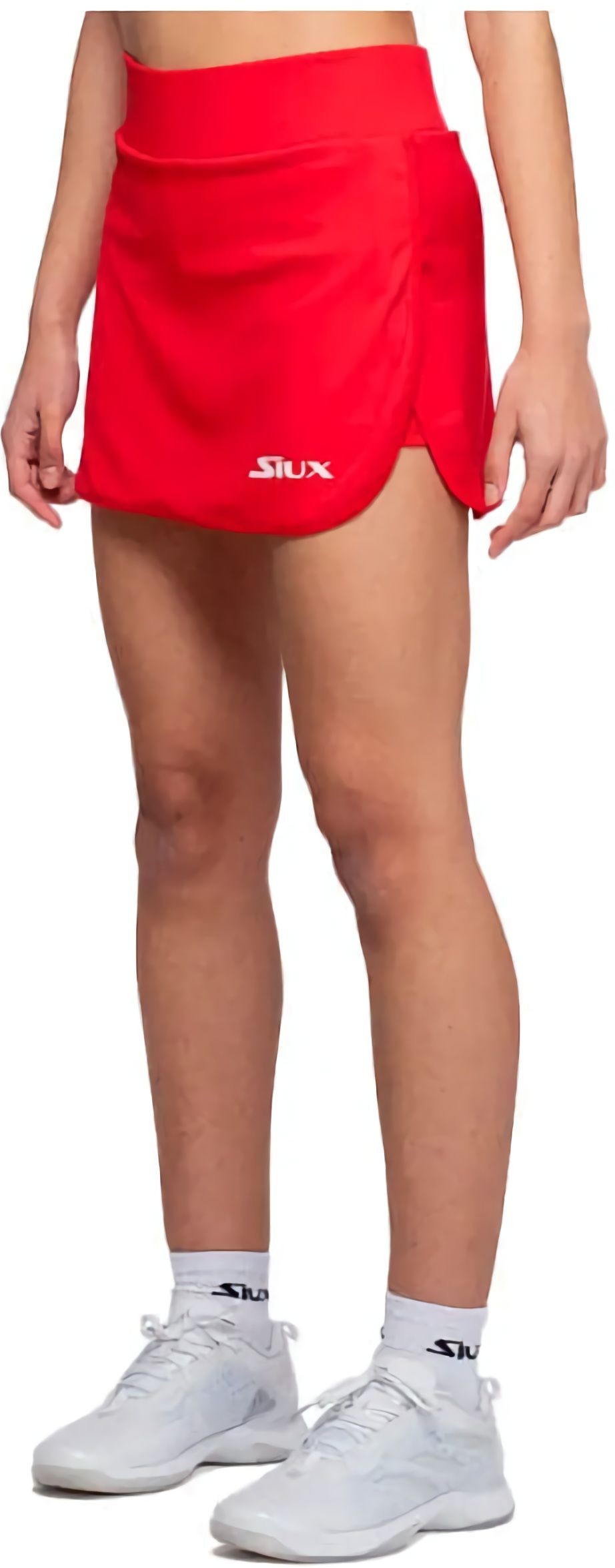 (EU) Юбка женская Siux Club Skirt с внутренними шортами, Красная (L)