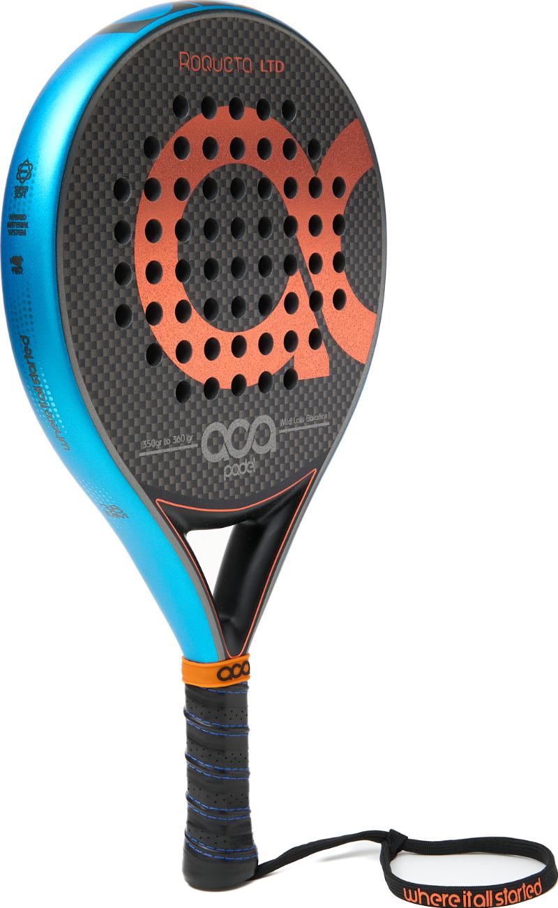 Ракетка для падел тенниса Aca Padel Roqueta Blue  LTD