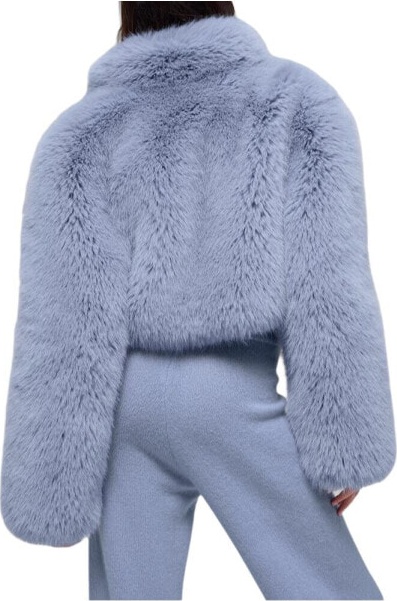 (CN) Alo Yoga Velvet feel Coat Women's, Синее (S)