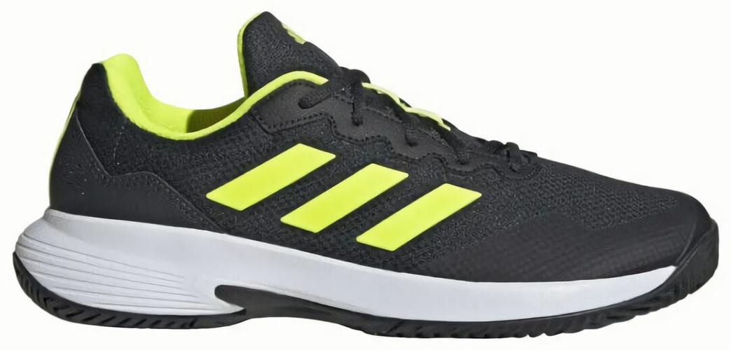 (EU) Кроссовки мужские Adidas Gamecourt 2, JH9013, Черные (р. 45,3)
