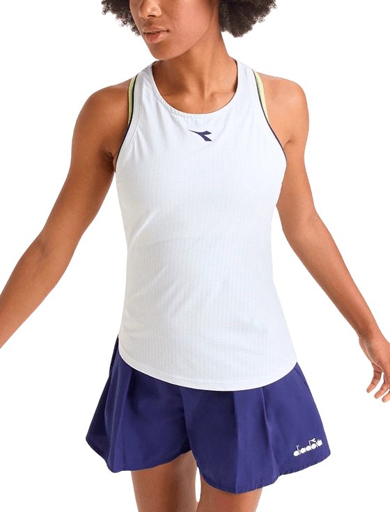 Топ женский Diadora L Core Tank W, Абсолютно Белый (XS)