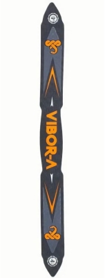 (EU) Защита обода для ракетки Vibor-A, Серо-оранжевая