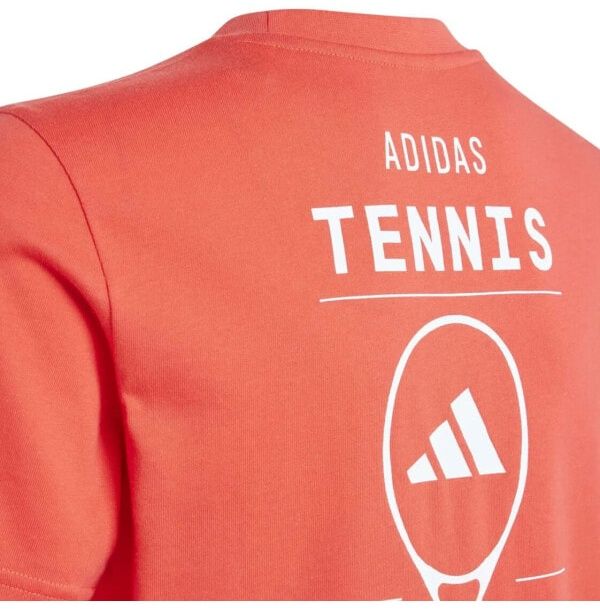 (EU) Футболка для мальчиков Adidas Performance Graphic KME03, Оранжевая (рост 164 см)