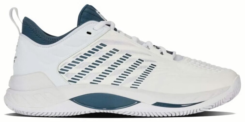 (EU) Кроссовки мужские K-Swiss Hypercourt Supreme 2 HB, 9072135 135, Белые (р. 46)