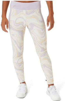 (EU) Леггинсы женские Asics Graphic Tight 2042A270 Leggings, Белые (L)