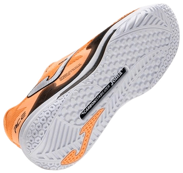 Кроссовки мужские Joma Ace Fluor Saffron, теннисные, с карбоновой пластиной (р. 41)
