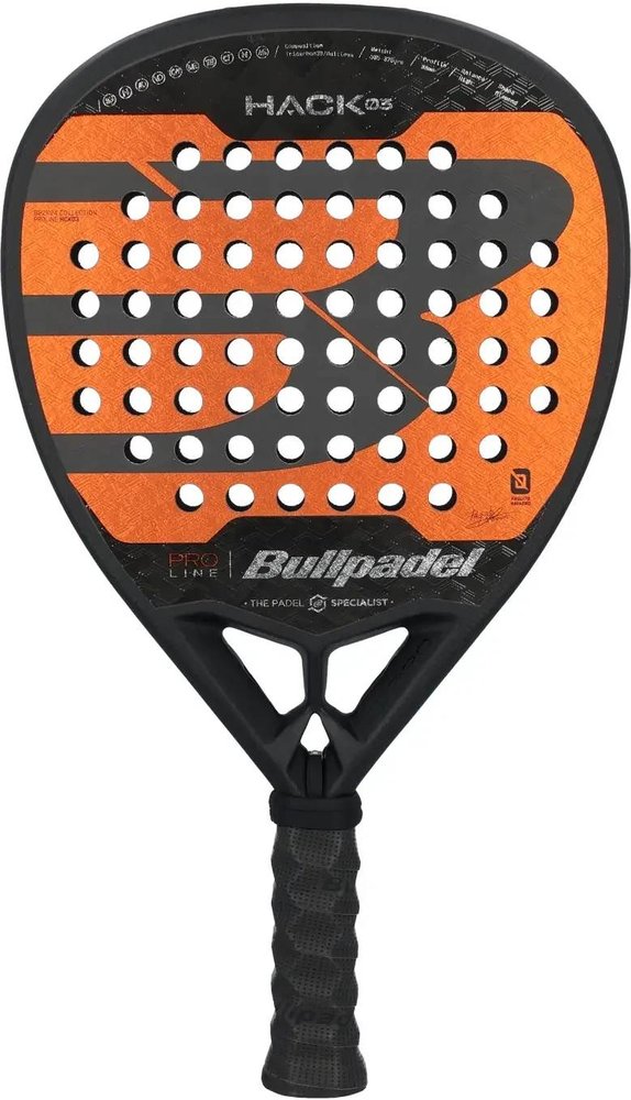 (EU) Ракетка для падел тенниса Bullpadel Hack 03 24 - Paquito Navarro