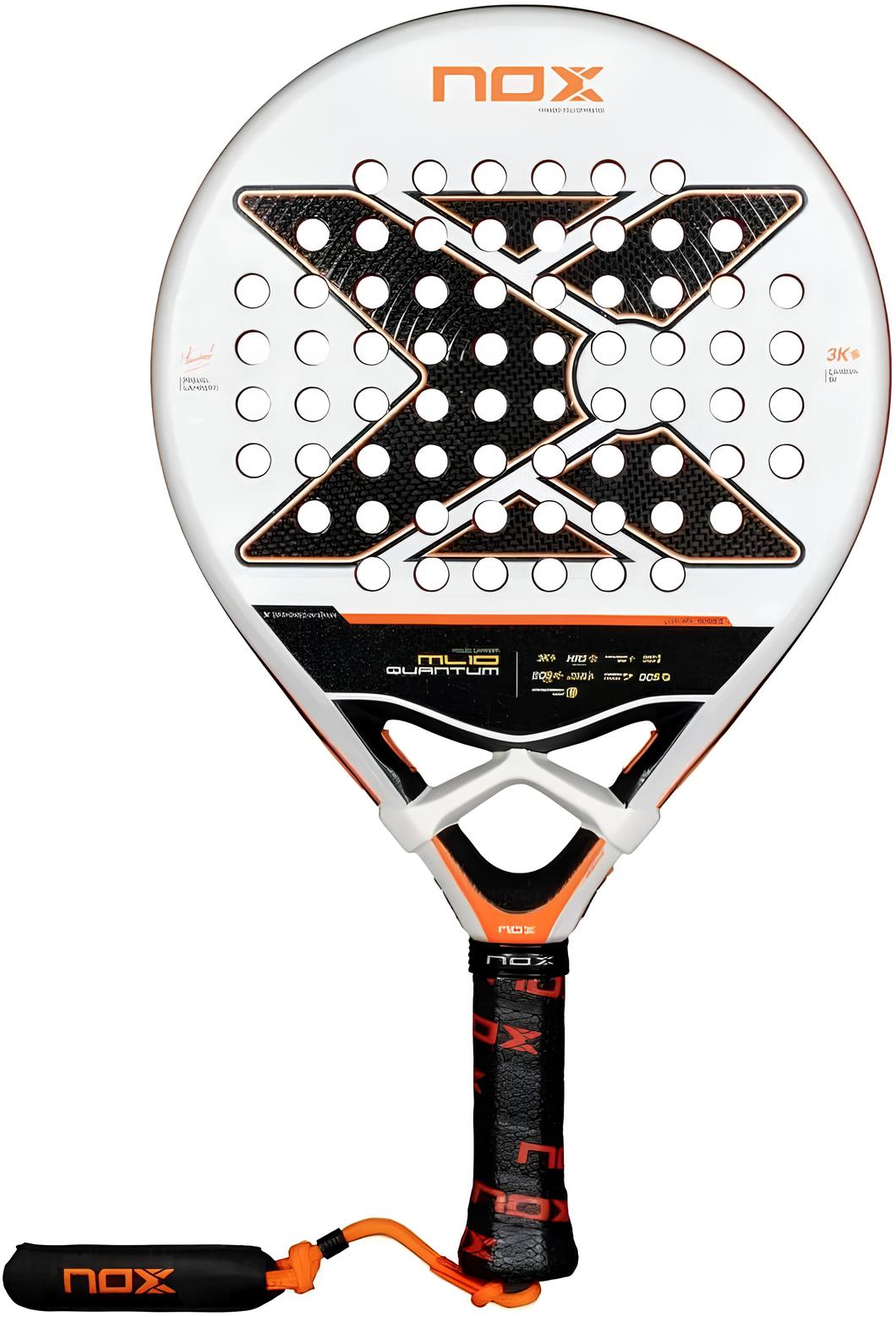 Ракетка для падел тенниса Nox ML10 QUANTUM 3K RACKET