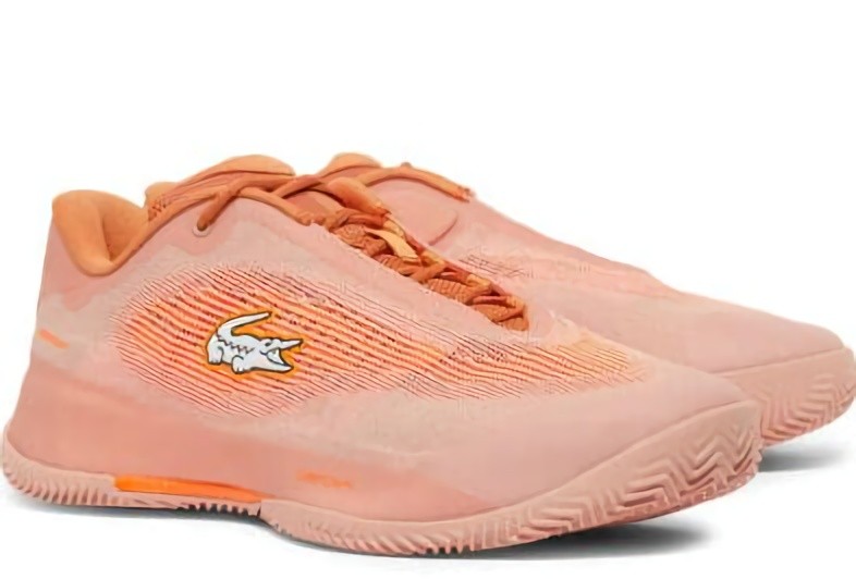 (EU) Кроссовки мужские Lacoste Ag-Lt Pro Clay Court Pink/Orange 51Sma0007, Розовые (р. 46)
