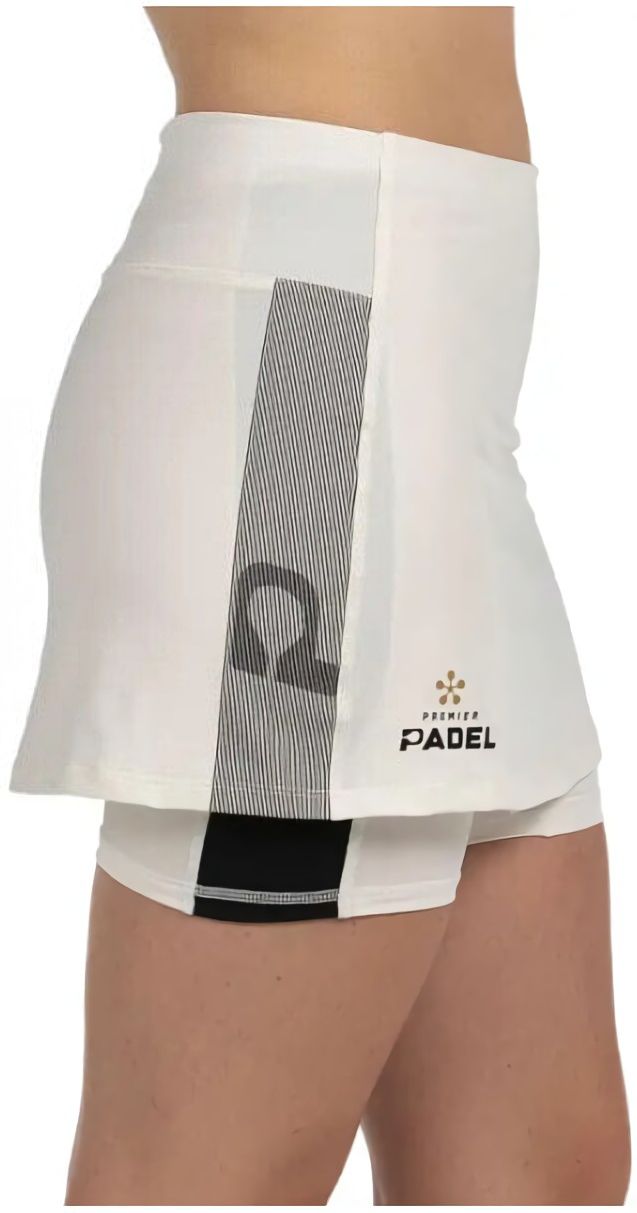 (EU) Юбка женская Bullpadel Portoa Woman Skirt встроенные шорты, Бежевые (L)