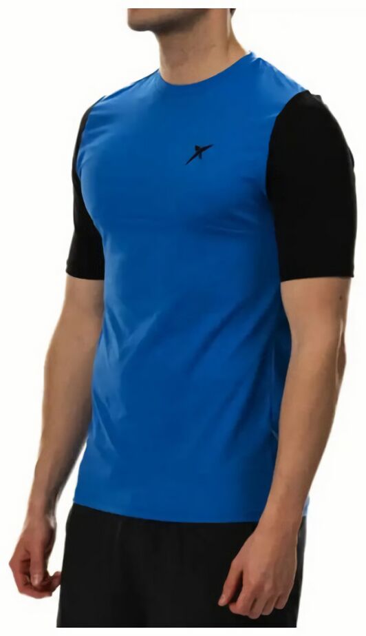 (EU) Футболка мужская Drop Shot Aker, Синяя (L)