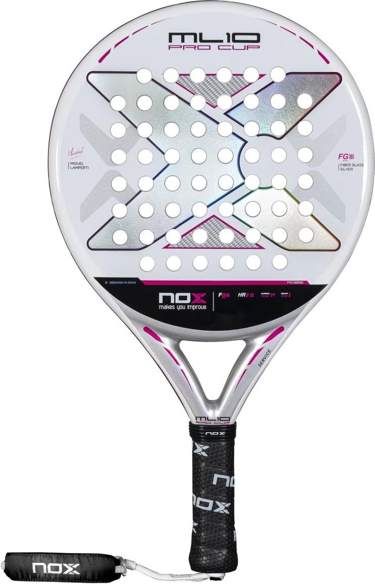 Ракетка для падел тенниса Nox Ml10 Pro Cup Silver By Miguel Lamperti 2025