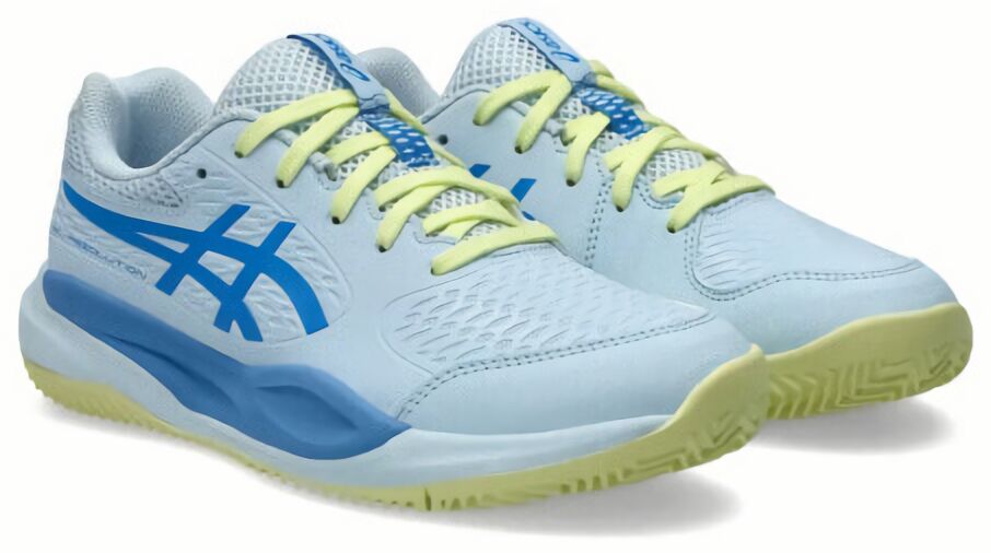 (EU) Кроссовки детские Asics Gel-Resolution X GS, 1044A080-401, Синие (р. 39,5)