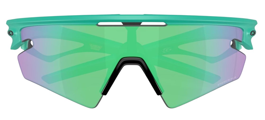 Очки солнцезащитные Oakley Sphaera Slash Matte Celeste, Зеленый/Серые Линзы