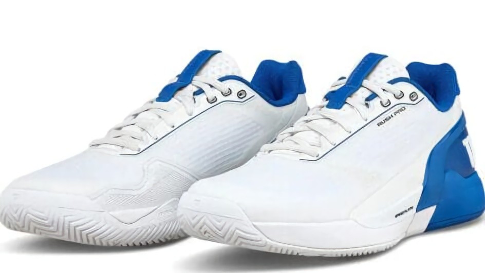 (EU) Кроссовки мужские Wilson Rush Pro 5 White Wrs338520, Белые (р. 47 1/3)