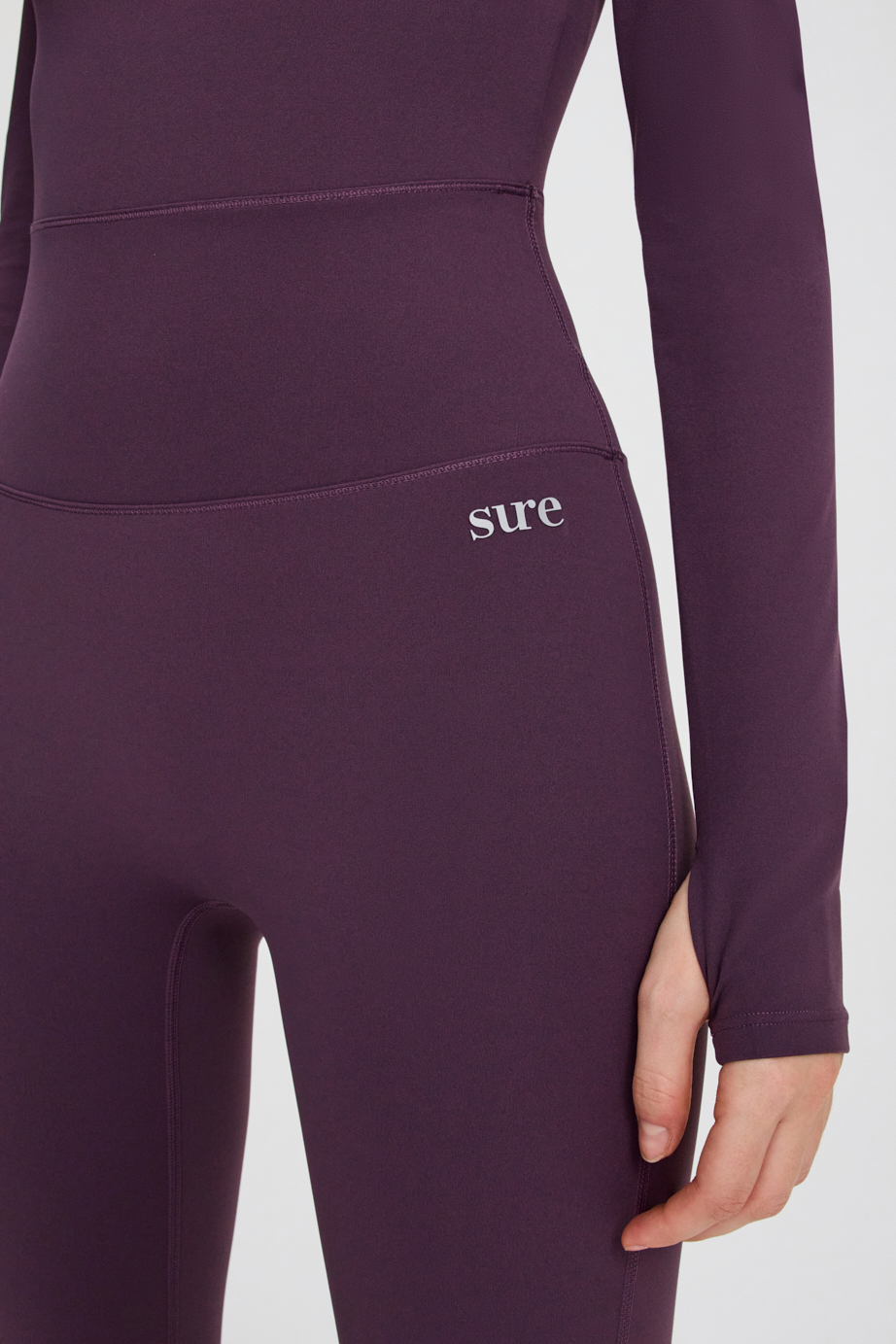 Комбинезон женский SURE 1ACBN_5010_600, Фиолетовый (S)